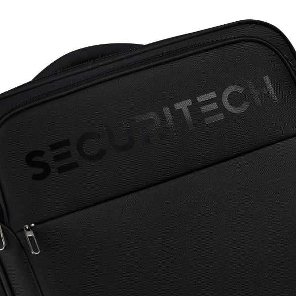 Securitech by Delsey Βαλίτσα καμπίνας expandable 55cm Vanguard Black