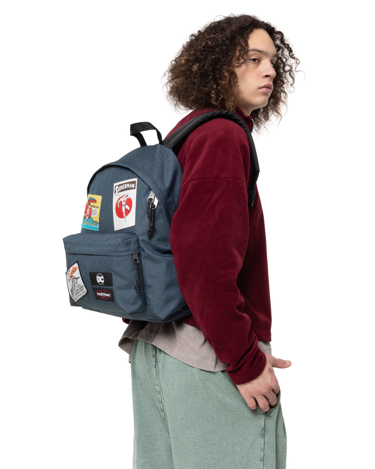 EASTPAK Padded Pak'r® – Σακίδιο Πλάτης Superman Patch (DC Comics Collaboration)