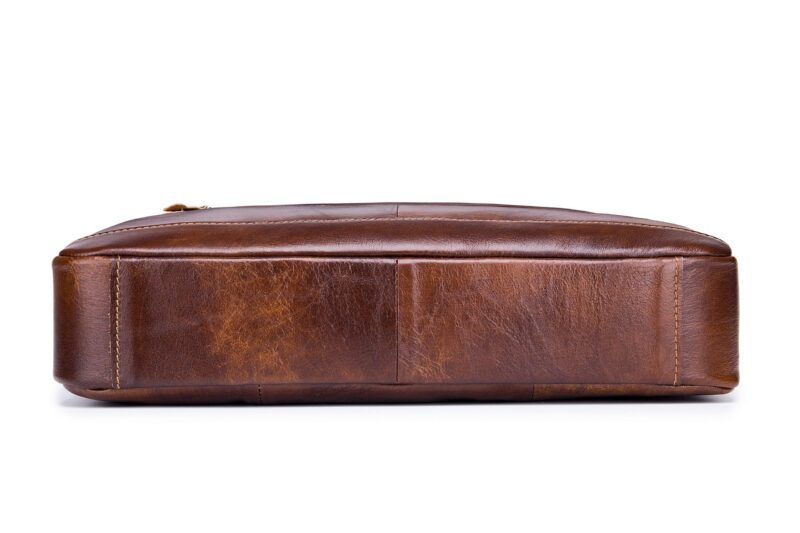 Bullcaptain Leather Briefcase GWB-044 Brown