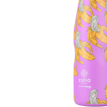 ΘΕΡΜΟΣ TRAVEL FLASK SAVE THE AEGEAN 500ml BANANA SWIRL