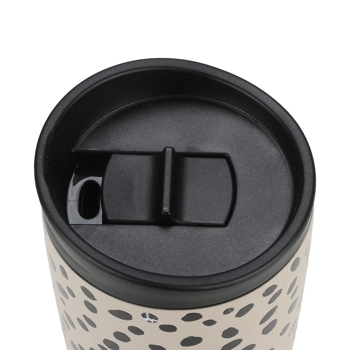 ΘΕΡΜΟΣ TRAVEL MUG SAVE THE AEGEAN 350ml LEOPARD TAUPE