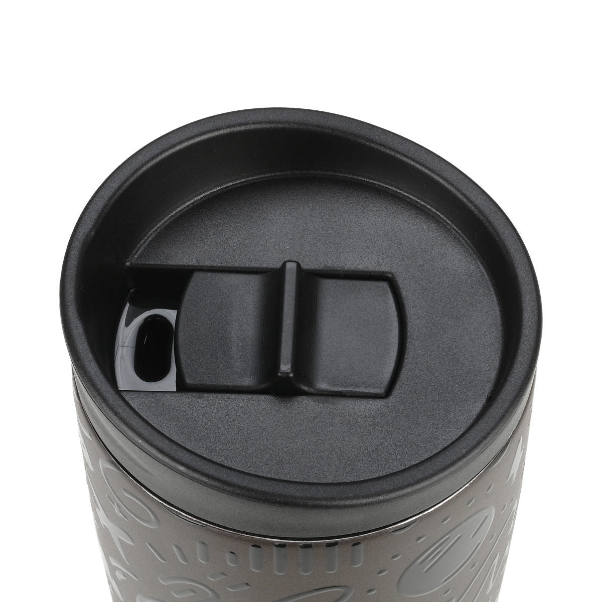 ΘΕΡΜΟΣ TRAVEL MUG SAVE THE AEGEAN 350ml NOIR ECHO