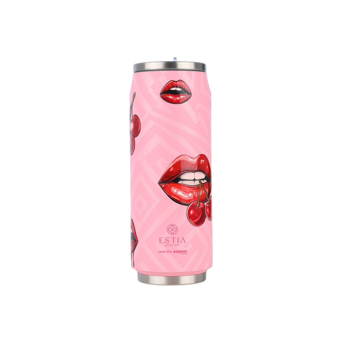 ΘΕΡΜΟΣ TRAVEL CUP SAVE THE AEGEAN 500ml BLUSH POP