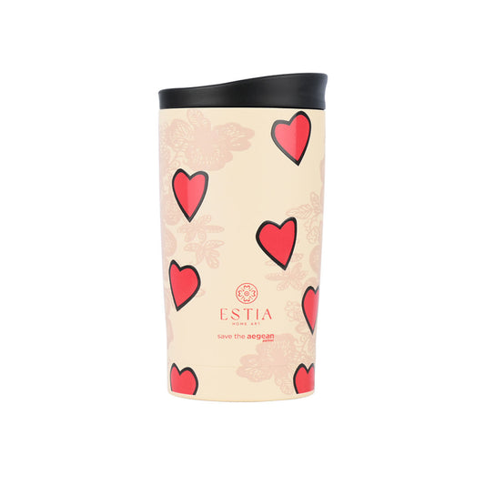 ΘΕΡΜΟΣ TRAVEL MUG SAVE THE AEGEAN 350ml TENDER LACE