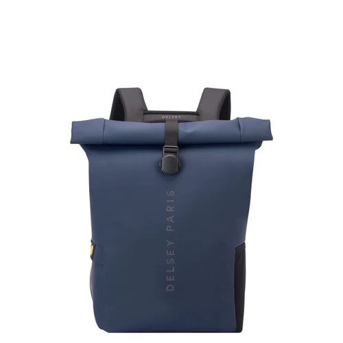 Delsey Roll-top backpack Turenne Night Blue
