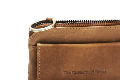 Leather key case Cognac Oliver THE CHESTERFIELD BRAND