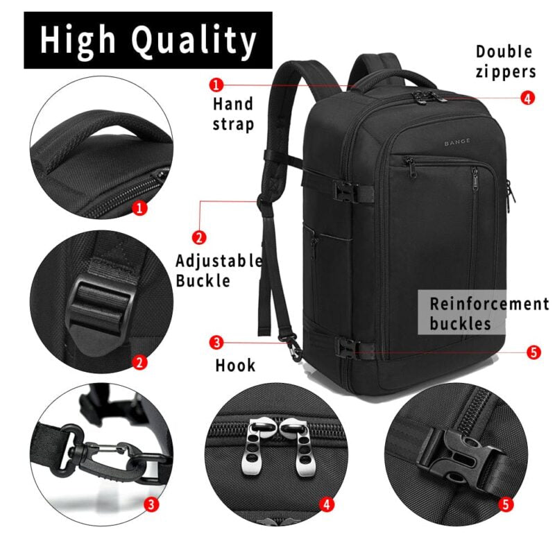 Bange 1916 17.3'' Laptop Backpack – Waterproof &amp; Travel