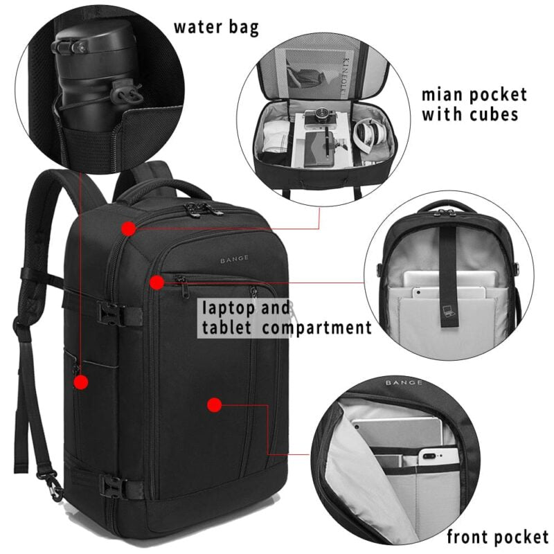 Bange 1916 17.3'' Laptop Backpack – Waterproof &amp; Travel