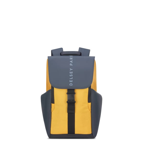 Delsey Laptop Backpack 15.6" Securflap Yellow