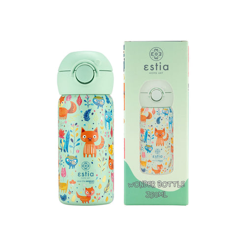 ΘΕΡΜΟΣ ΠΑΙΔΙΚΟ WONDER BOTTLE SAVE THE AEGEAN 350ml FELINE FOLIAGE