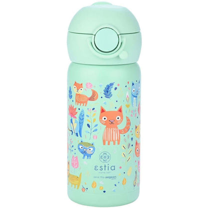ΘΕΡΜΟΣ ΠΑΙΔΙΚΟ WONDER BOTTLE SAVE THE AEGEAN 350ml FELINE FOLIAGE