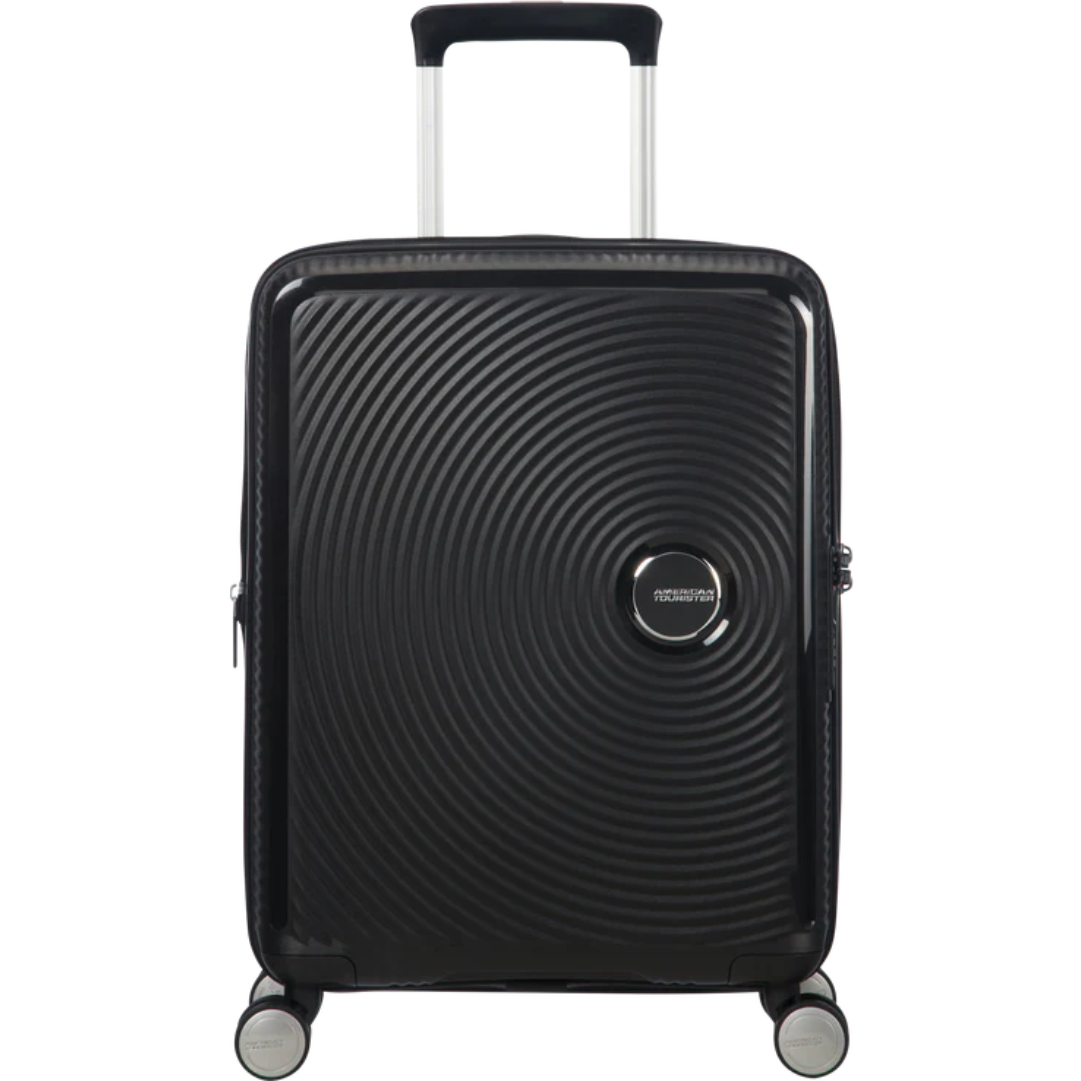 Cabin Suitcase AMERICAN TOURISTER SPINNER 55 CM SOUNDBOX Black