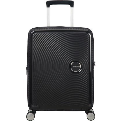 Cabin Suitcase AMERICAN TOURISTER SPINNER 55 CM SOUNDBOX Black