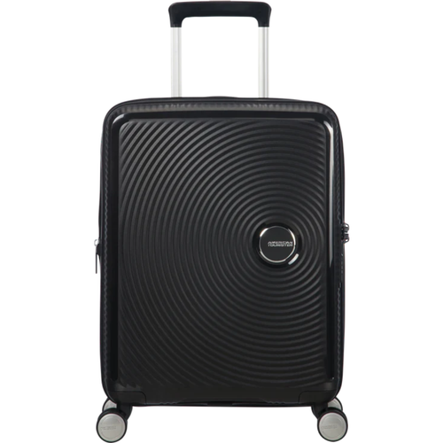 Cabin Suitcase AMERICAN TOURISTER SPINNER 55 CM SOUNDBOX Black