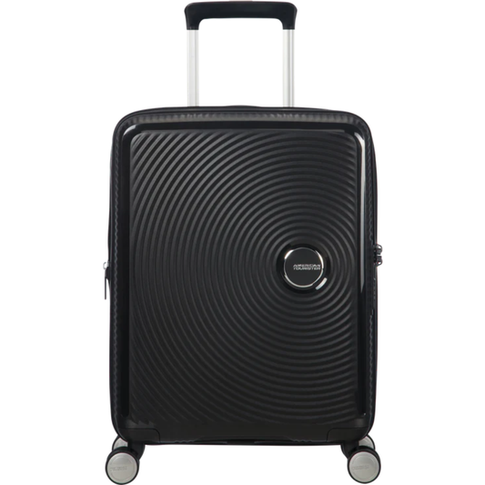 Cabin Suitcase AMERICAN TOURISTER SPINNER 55 CM SOUNDBOX Black