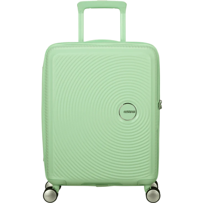 Cabin Suitcase AMERICAN TOURISTER SPINNER 55 CM SOUNDBOX Pastel Green
