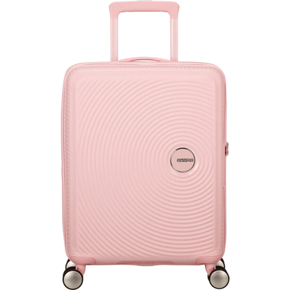 Cabin Suitcase AMERICAN TOURISTER SPINNER 55 CM SOUNDBOX Pink