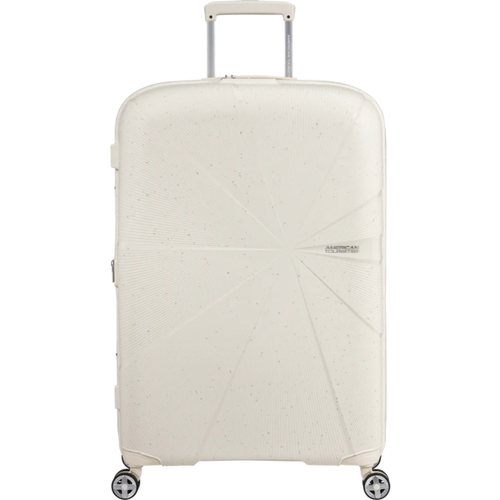 Large Suitcase AMERICAN TOURISTER StarVibe 77cm Cream Speckles