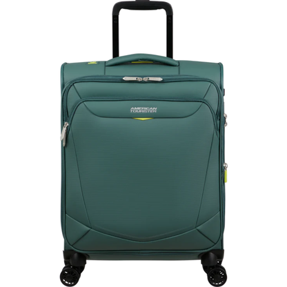 Cabin Suitcase AMERICAN TOURISTER Summerride Spinner 55cm Dark Forest