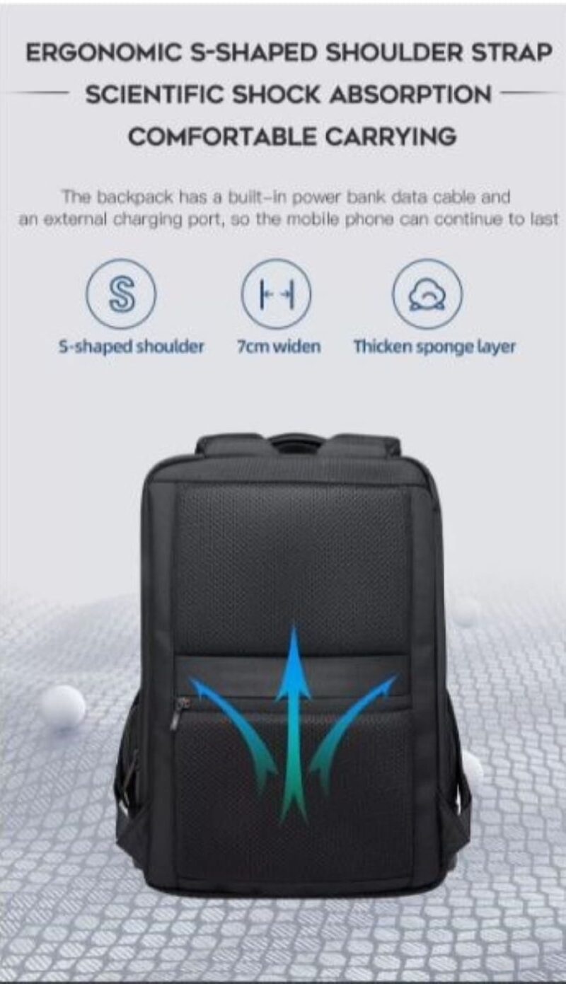 15.6'' Bange 2603 Laptop Backpack – Waterproof &amp; Professional