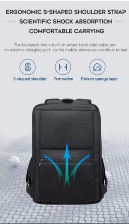 15.6'' Bange 2603 Laptop Backpack – Waterproof &amp; Professional