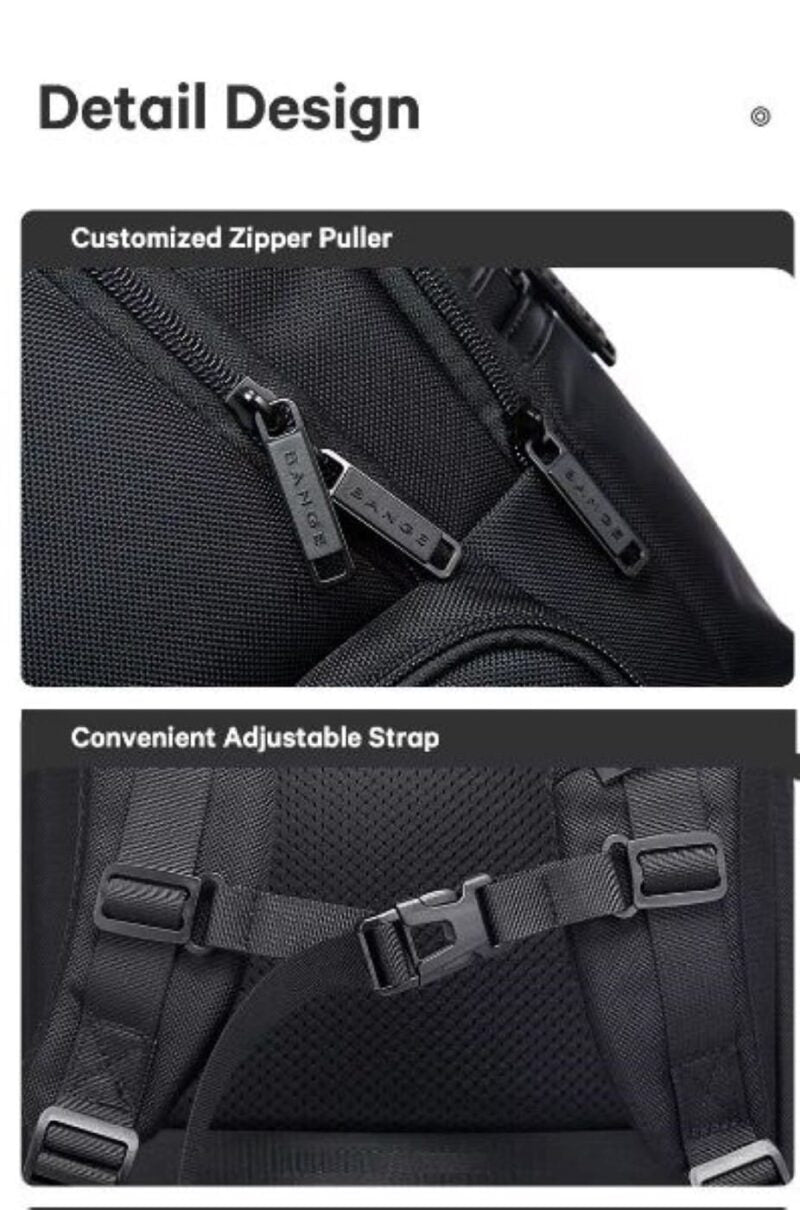 15.6'' Bange 2603 Laptop Backpack – Waterproof &amp; Professional
