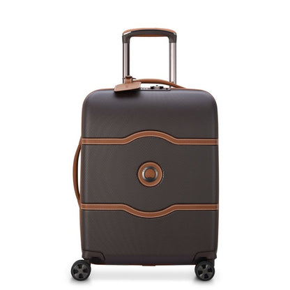 Delsey Slim Cabin Suitcase 55cm Chatelet Air 2.0 Brown
