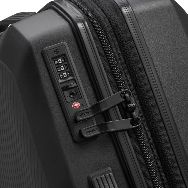 Delsey Βαλίτσα καμπίνας slim expandable 55cm Anvers Black