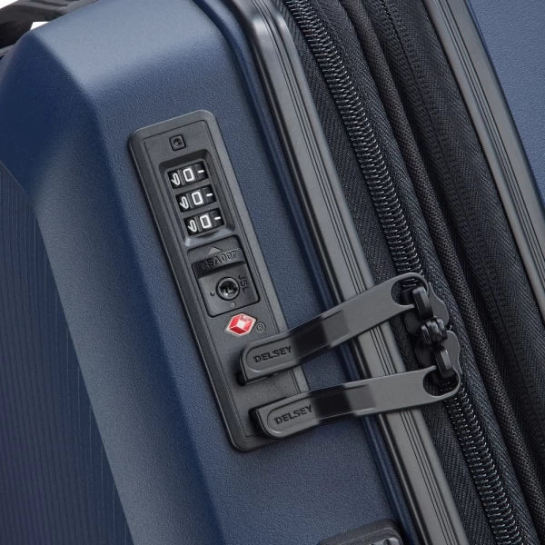 Delsey Βαλίτσα καμπίνας slim expandable 55cm Anvers Navy