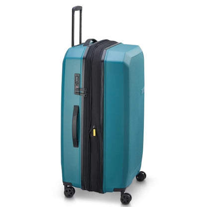 Delsey Βαλίτσα μεγάλη expandable 75.5cm Anvers Teal Blue
