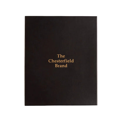 Gift set: Leather writing case and pen (passport case) THE CHESTERFIELD BRAND
