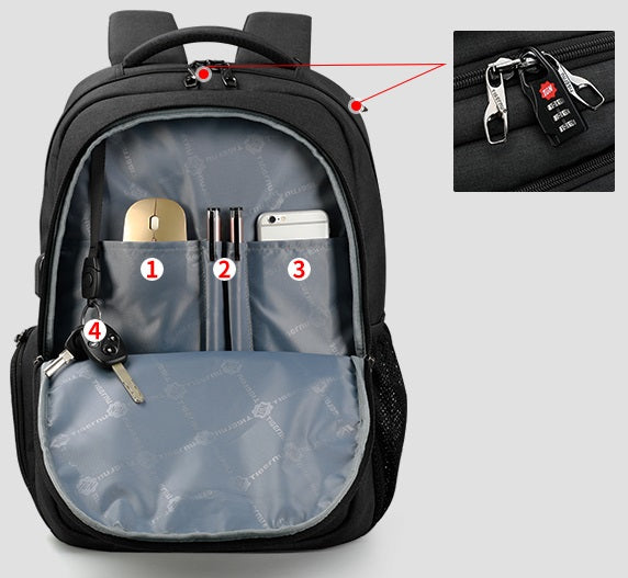 Tigernu Backpack T-B3399 Black