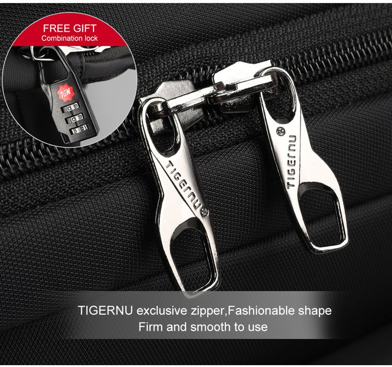 Τσάντα Πλάτης Tigernu T-B3585 Μαύρο