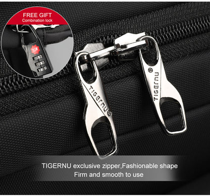 Τσάντα Πλάτης Tigernu T-B3585 Μαύρο