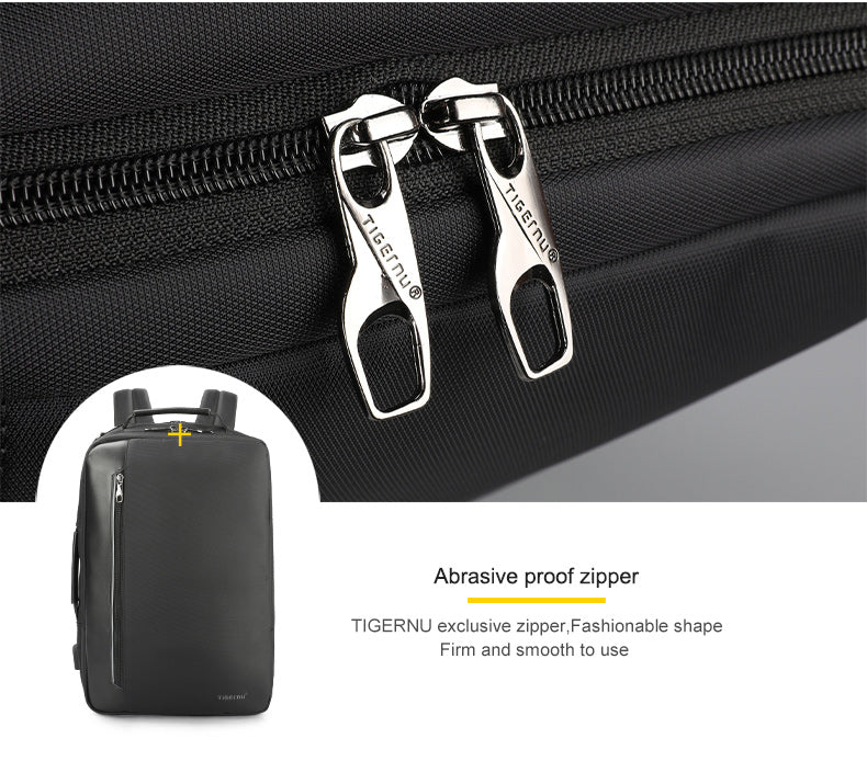 Τσάντα Πλάτης & Χαρτοφύλακας Tigernu T-B3639 Μαύρο