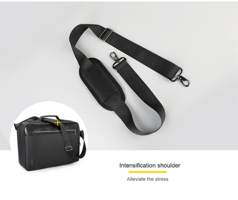 Τσάντα Πλάτης & Χαρτοφύλακας Tigernu T-B3639 Μαύρο