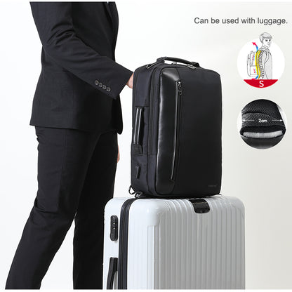 Τσάντα Πλάτης & Χαρτοφύλακας Tigernu T-B3639 Μαύρο