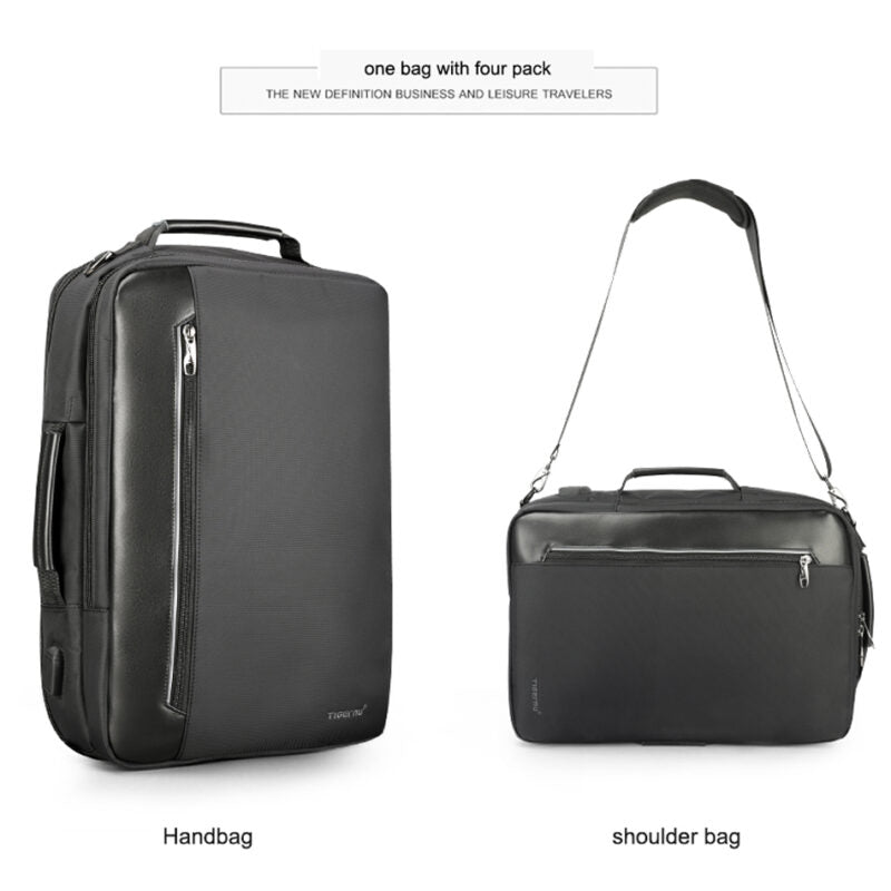 Τσάντα Πλάτης & Χαρτοφύλακας Tigernu T-B3639 Μαύρο