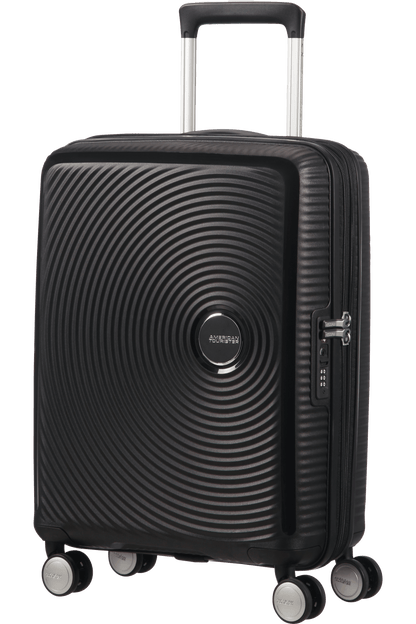 Cabin Suitcase AMERICAN TOURISTER SPINNER 55 CM SOUNDBOX Black