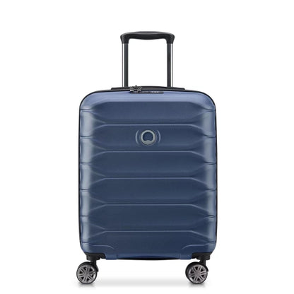 Delsey Cabin suitcase slim expandable 55cm Meteor Blue