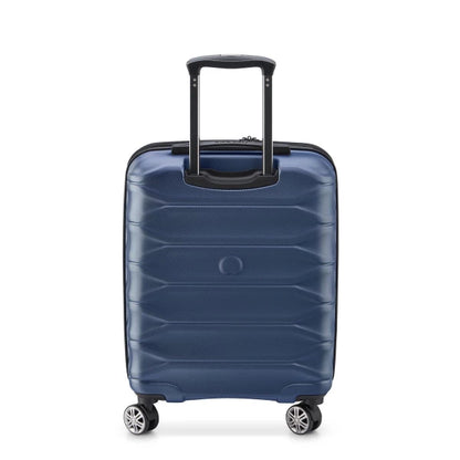 Delsey Cabin suitcase slim expandable 55cm Meteor Blue