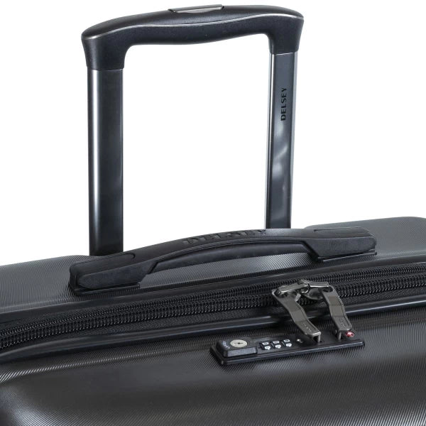 Delsey Large expandable suitcase 78cm Meteor Black 