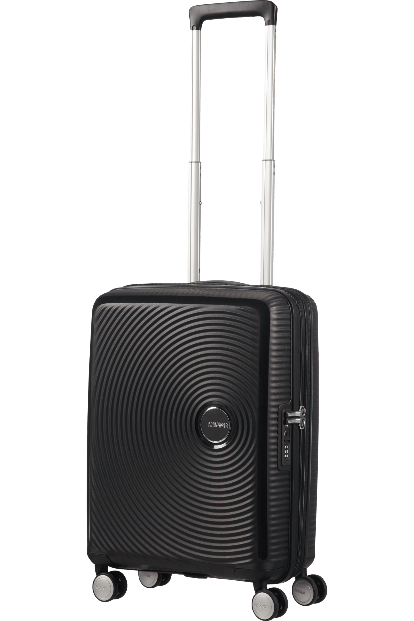 Cabin Suitcase AMERICAN TOURISTER SPINNER 55 CM SOUNDBOX Black