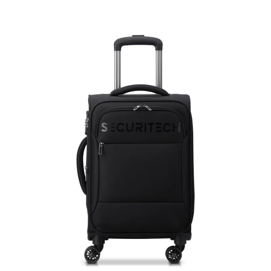 Securitech by Delsey Βαλίτσα καμπίνας expandable 55cm Vanguard Black