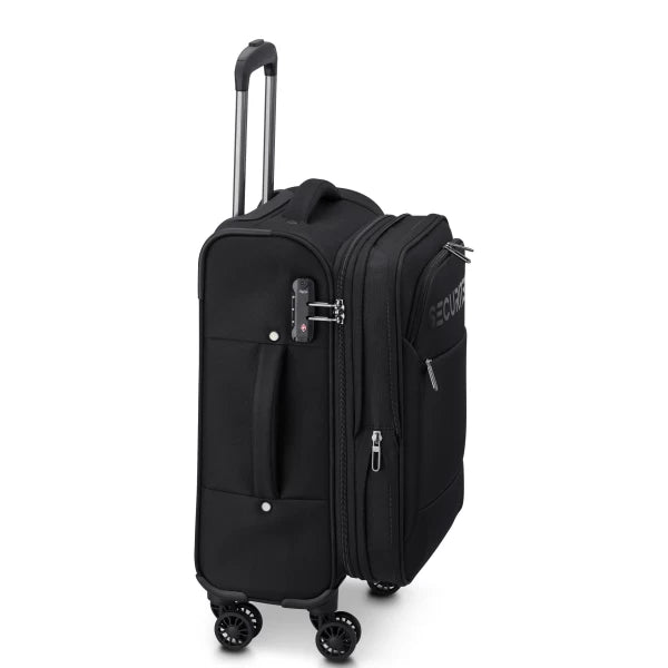Securitech by Delsey Βαλίτσα καμπίνας expandable 55cm Vanguard Black