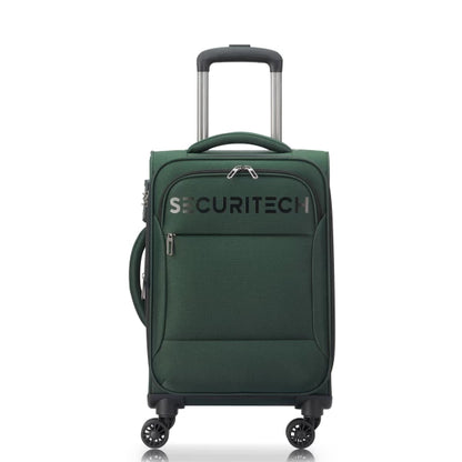 Securitech by Delsey Βαλίτσα καμπίνας expandable 55cm Vanguard Green
