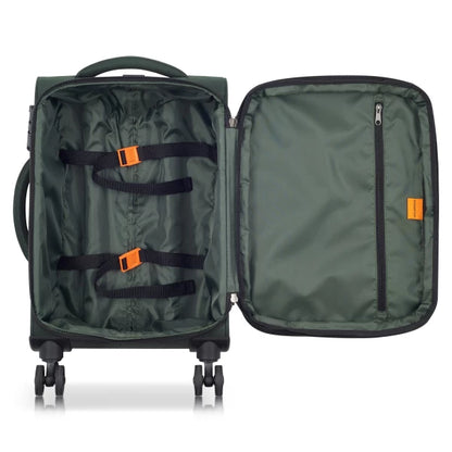 Securitech by Delsey Βαλίτσα καμπίνας expandable 55cm Vanguard Green