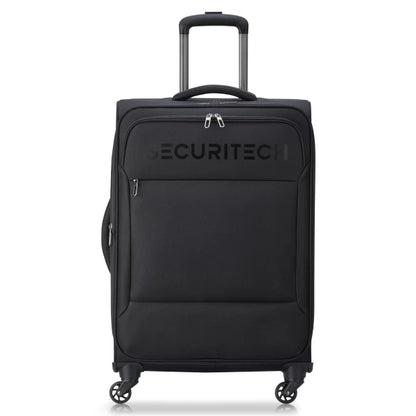 Securitech by Delsey Βαλίτσα μεσαία expandable 66cm Vanguard Black