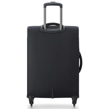 Securitech by Delsey Βαλίτσα μεσαία expandable 66cm Vanguard Black