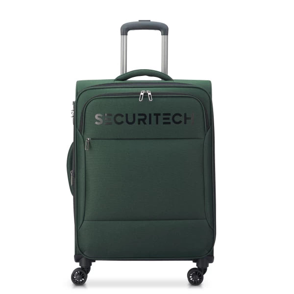 Securitech by Delsey Βαλίτσα μεσαία expandable 66cm Vanguard Green